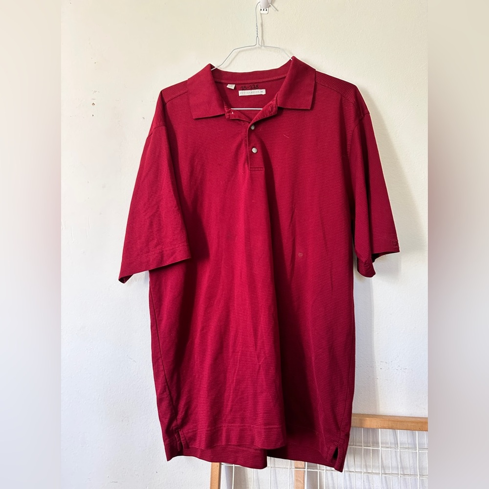 Cutter & Buck XXL Maroon polo